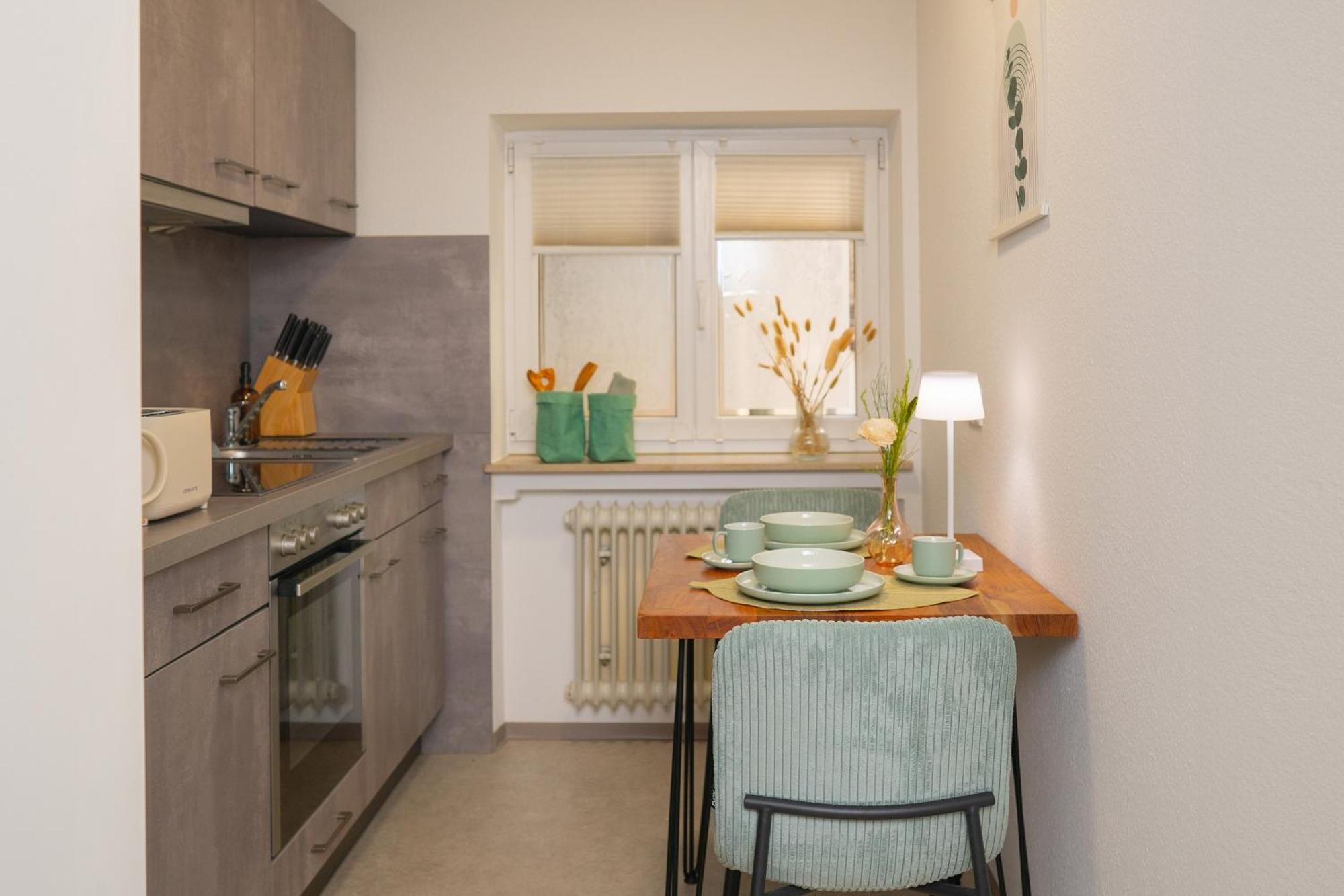 Einzigartiges Scandi Apartment - Innenstadt Mit Parkplatz, Balkon & Wlan - Perfekt Fuer Radfahrer Riedlingen Eksteriør bilde